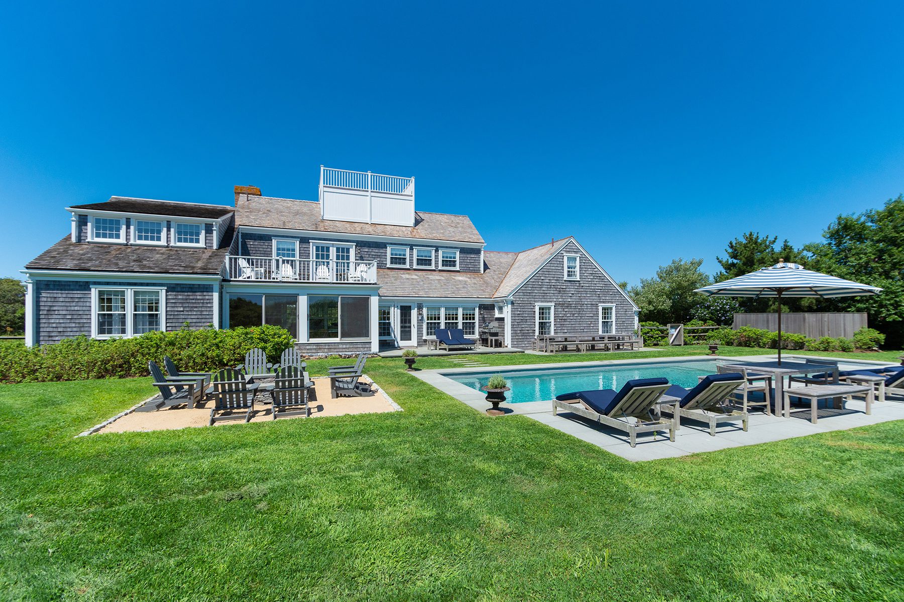 7-21 Quidnet Rd Nantucket Family Compound Tennis Pool Pickleball